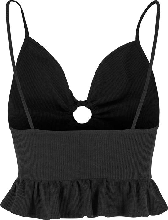 Immagine prodotto Urban Classics Top con volant in piqué Waffle da donna - 137877 (XS)