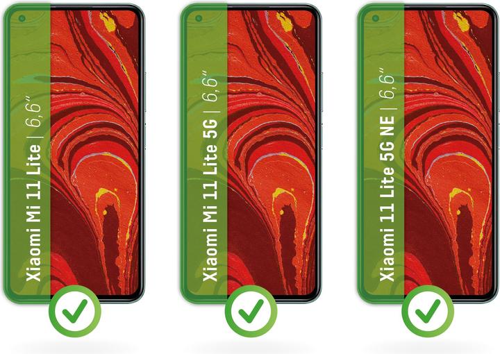 Produktbild Displex Real Glass, 2D Panzerglas (1 Stück, Xiaomi Mi 11 Lite, Xiaomi Mi 11 Lite 5G, Xiaomi 11 Lite 5G NE)