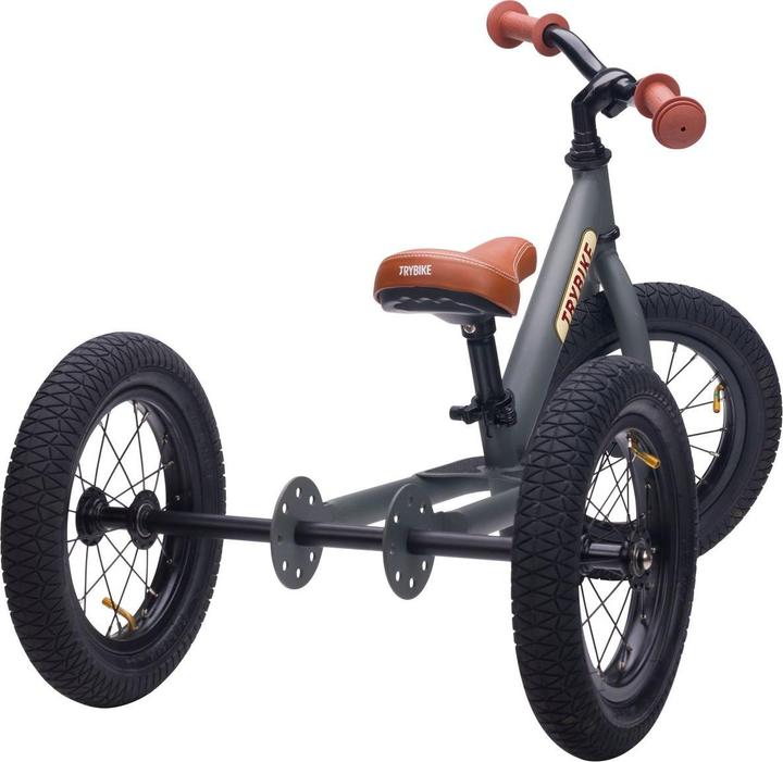 Produktbild Trybike Laufrad 2 in 1 vintage, grey matt (12")