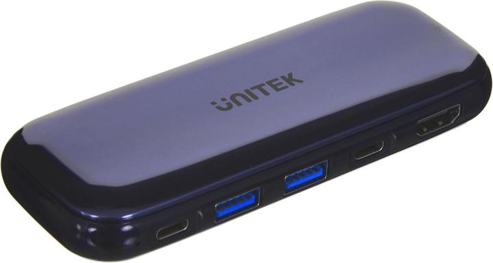 Immagine prodotto Unitek HUB di archiviazione USB-C DISC M.2 HDMI 2.0 PD 100W D1046A (USB-C, 6 Porti)