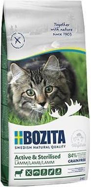 Bozita - Active & Sterilised Grain free ėriena 400g (Adult, 1 Stk., 400 g)