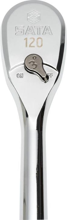 Produktbild SATA 120XP Umschaltknarren Set 1/4", 3/8" & 1/2", 3-teilig, 120 (1/2", 3/8", 1/4")
