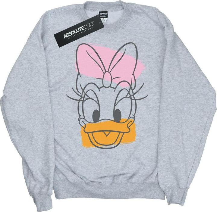 Actual product image Disney Girls Daisy Duck Head Sweatshirt (116)