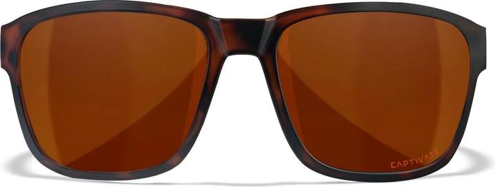 Produktbild Wiley X WX TREK Lenses: CAPTIVATE™ Polarized copper, Frame: matte Havana brown