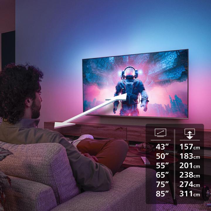 Actual product image Philips 65PUS8500/12 (65", PUS8500, QLED, 4K, 2025)