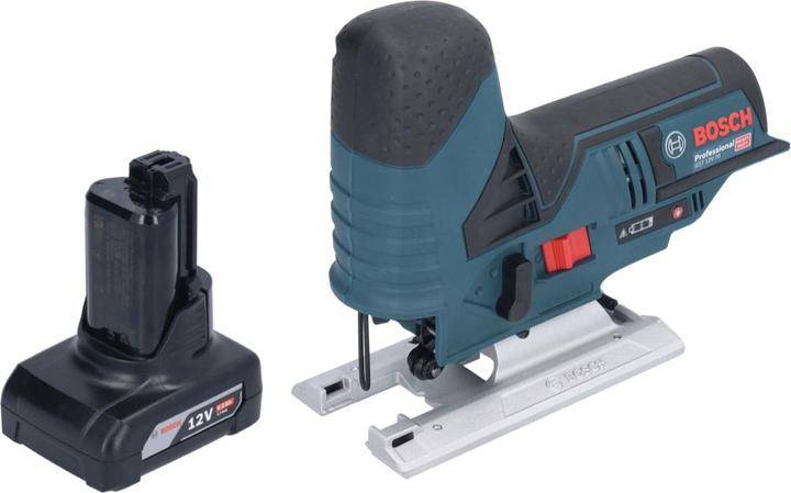 Actual product image Bosch Professional Bosch GST 12V-70 Professional battery jigsaw 12 V 70 mm + 1x battery 6.0 Ah - without charger