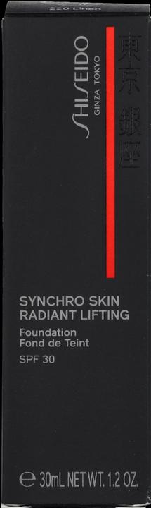 Produktbild Shiseido Synchro Skin Rad Lifting Fond de Teint No 220 (220 Linen)