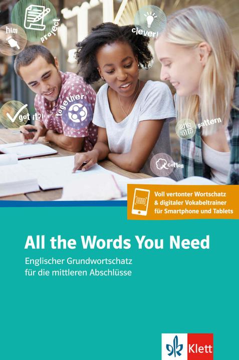 Image du produit All the Words You Need, Buch + App (Allemand, Hamm, Wolfgang, 2019)