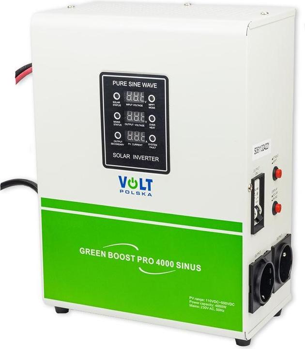 Produktbild Volt Polska Solarwechselrichter GREEN BOOST PRO 4000 SINUS (110-500VDC)