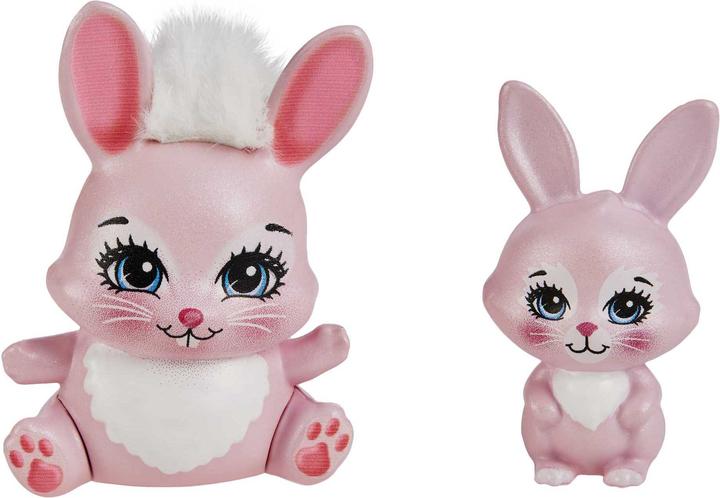 Actual product image Enchantimals Bree bunny doll and little sister