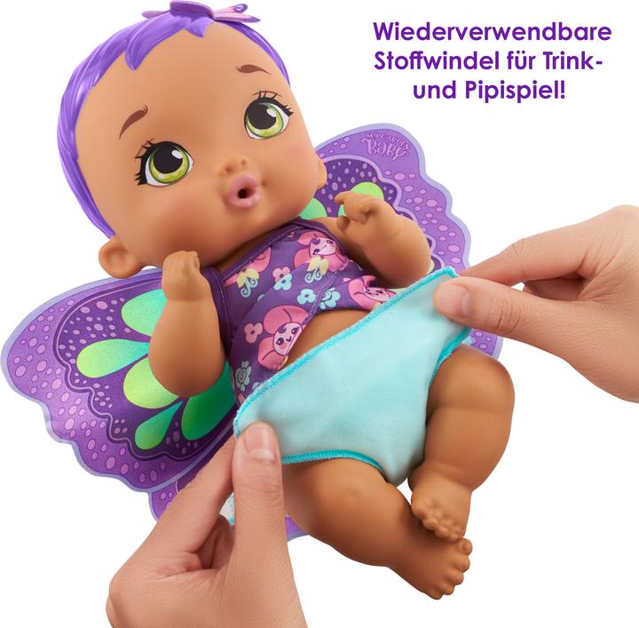Produktbild My Garden Baby Schmetterlings-Baby Puppe - Lila Schmetterling