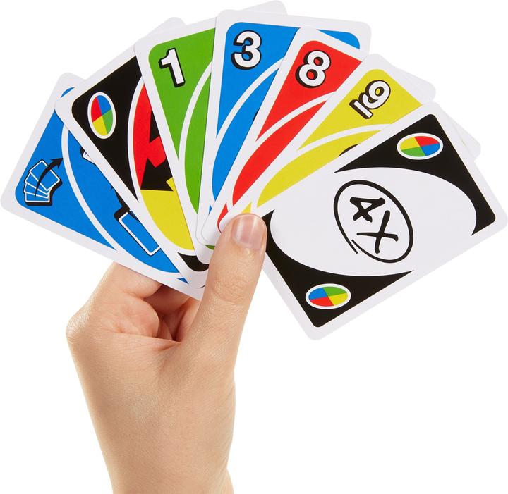 Actual product image Mattel Games UNO Extreme (German)