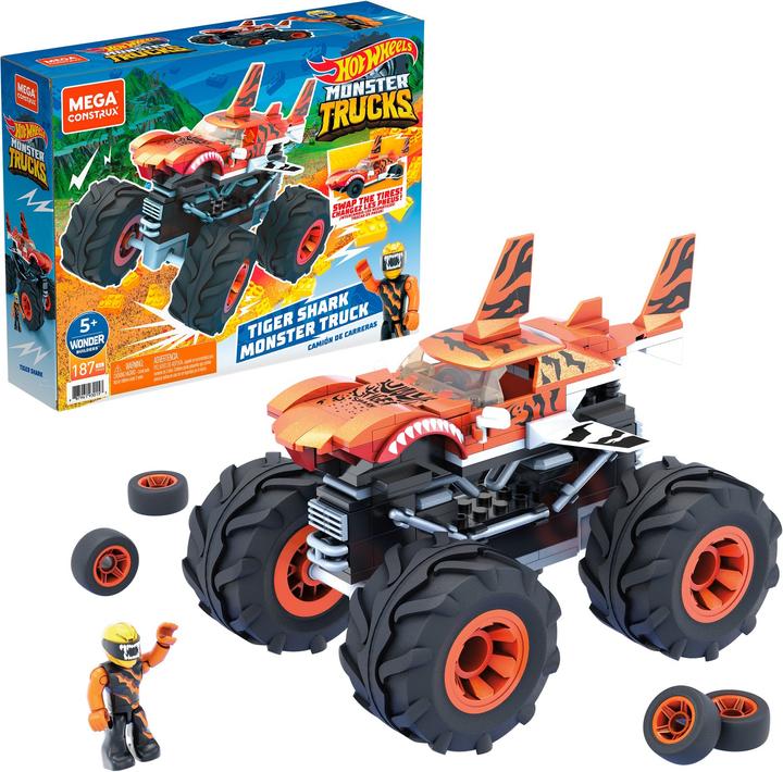 Mega Construx Monster Trucks Tiger Shark