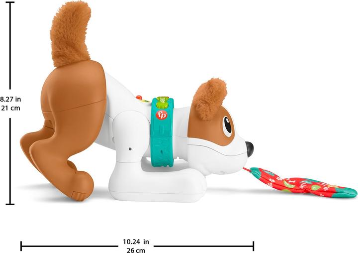 Actual product image Fisher-Price Crawling Dog Bello