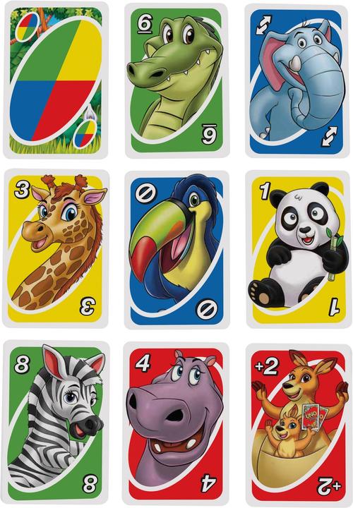 Produktbild Mattel Games Uno (Englisch, Deutsch, Französisch, Italienisch)