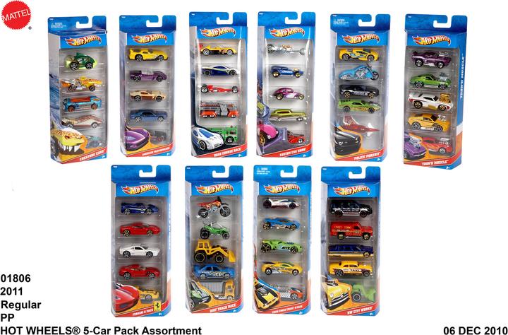 Immagine prodotto Hot Wheels Assortimento di 5 set regalo
