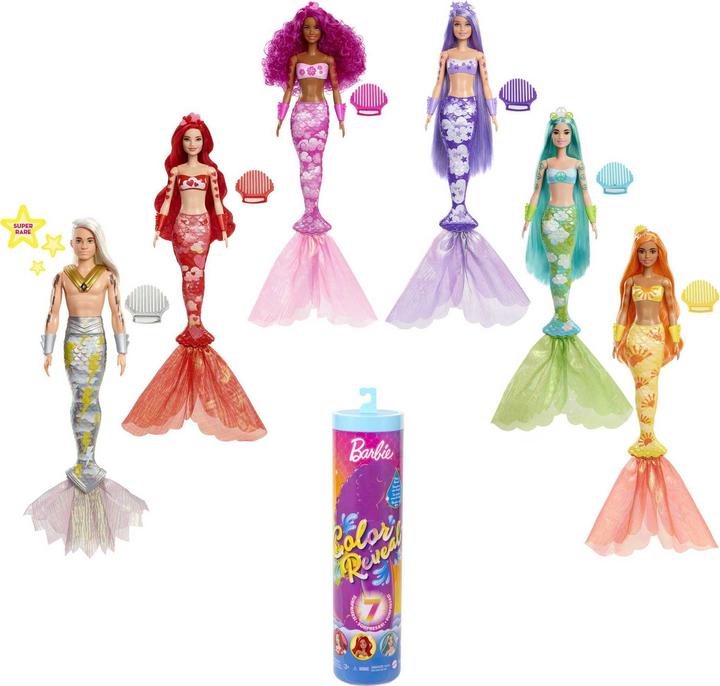 Image du produit Barbie Color Reveal Sirènes