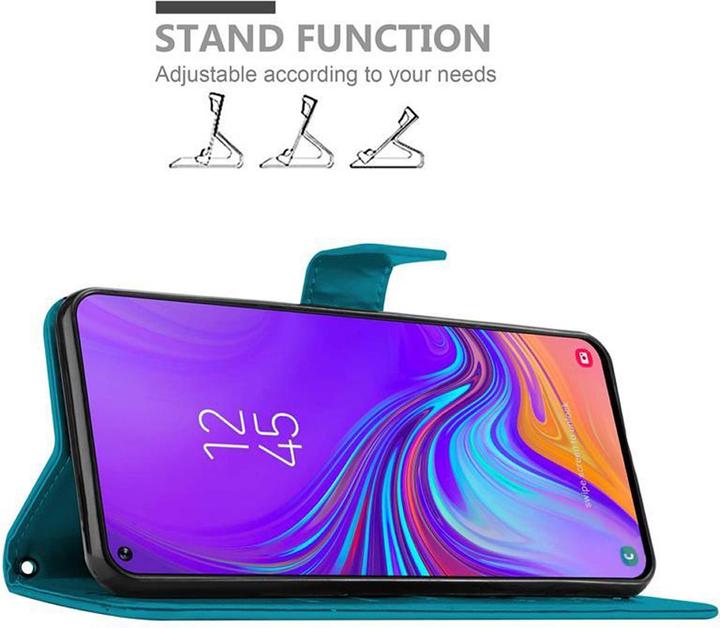 Productafbeelding Cadorabo Bloemen Boekomslag (Samsung Galaxy A8)