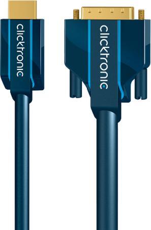 Actual product image clicktronic HDMI (Typ A) — DVI (1 m, HDMI, DVI)