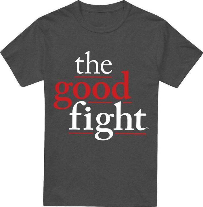 Actual product image The Good Fight Unisex Adult Logo T-Shirt (3XL)