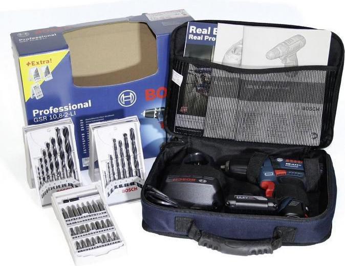 Immagine prodotto Bosch Professional GSR 10.8-2-LI Set (Batteria ricaricabile)