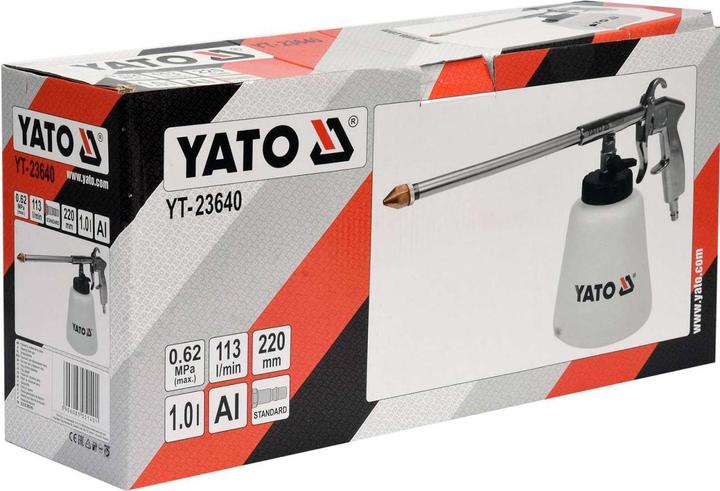 Actual product image Yato Professional compressed air foam gun