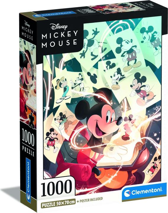 Produktbild Clementoni Disney Puzzel 1000 100 Mickey (1000 Teile)