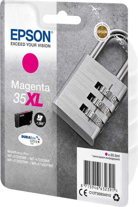 Image du produit Epson Singlepack Magenta 35xl (M)