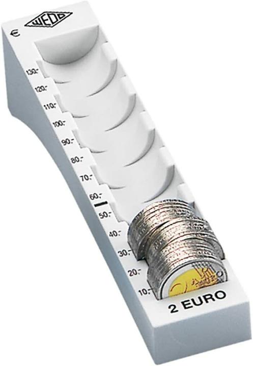 Actual product image Wedo Coin column 2 EURO (Coin counter)