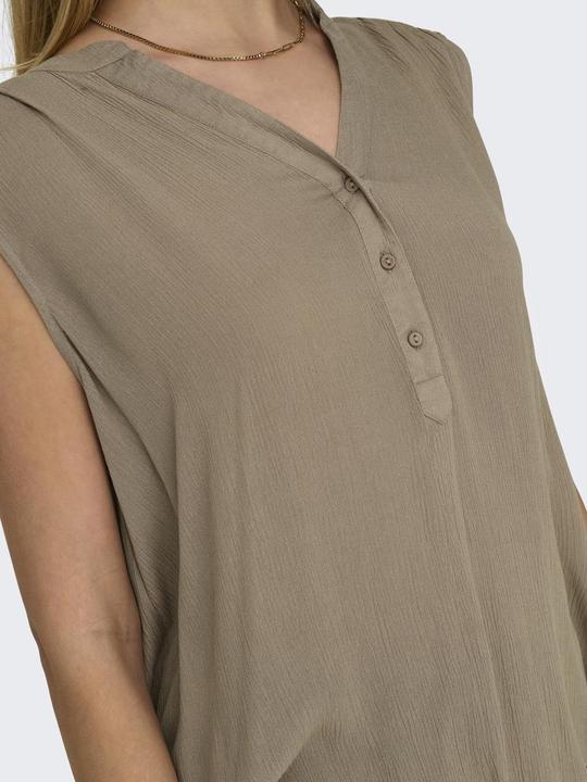 Actual product image Only Regular fit V-neck tank top Top (36)