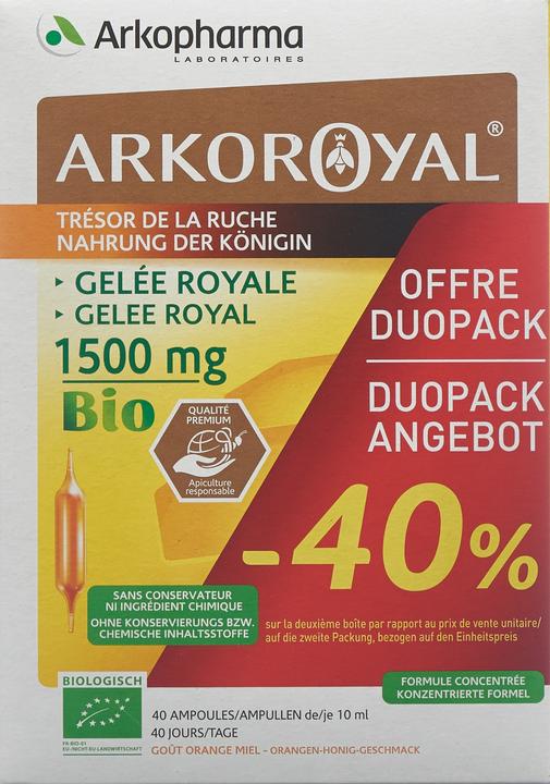 Actual product image Arkopharma Arkoroyal (20 Piece, Ampoule)