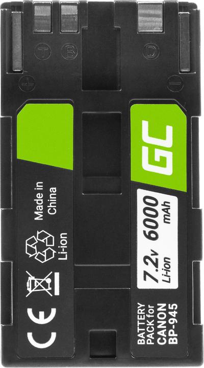 GreenCell Camera Battery BP-80 BP-941 BP-945 for cameras Canon DM-XL1 - 7.2V - 6000 mAh (Rechargeable battery)