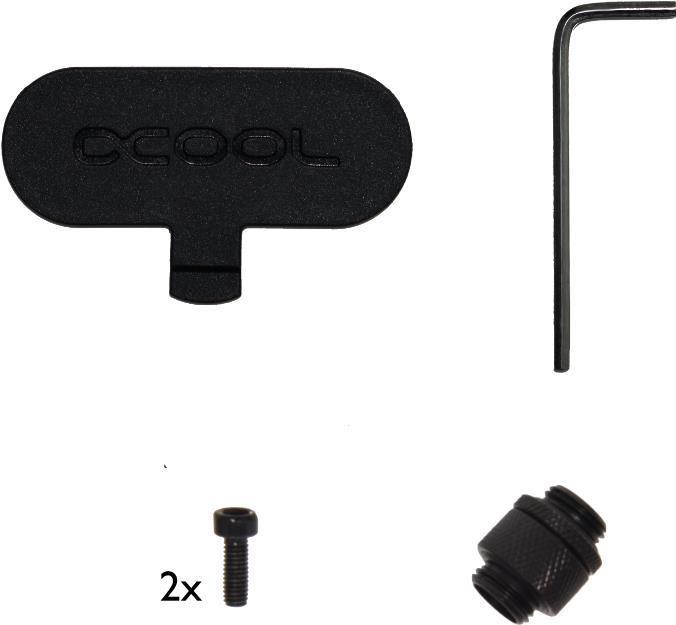 Produktbild Alphacool Eisstation 40 DC-LT Pumpenaufsatz mit Ausgleichsbehälter