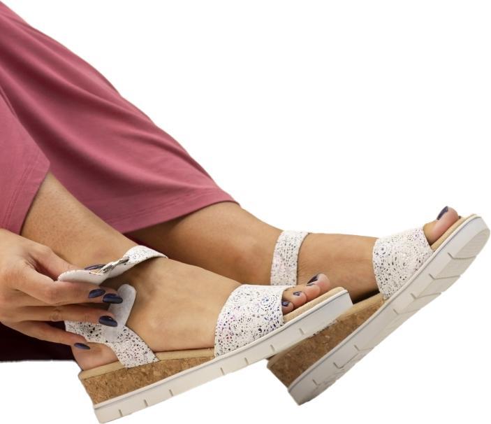 Actual product image Lunar Womens/Ladies Clarissa Sandals (39)