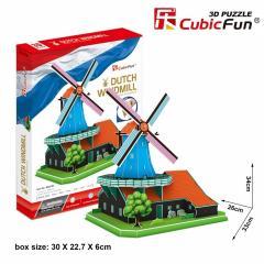 Immagine prodotto Cubicfun PUZZLE 3D Mulino a vento olandese Kit XL (71 pezzi)