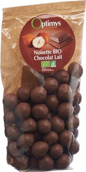 Immagine prodotto Optimys Indulgenza Nocciola Kernels cioccolato al latte organico (150 g)