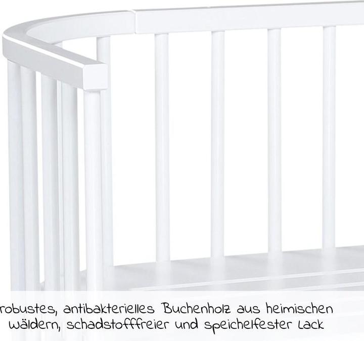 Actual product image Babybay Boxspring Extra ventilated
