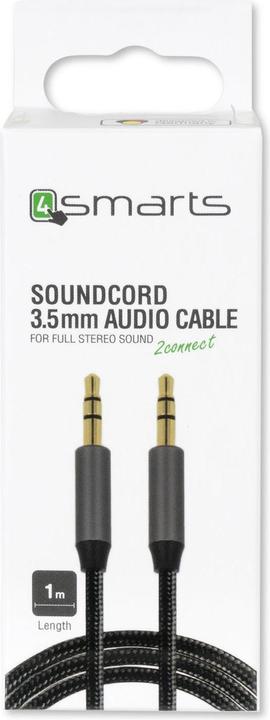 Actual product image 4smarts 3.5 mm jack cable (1 m, 3.5mm jack (AUX))