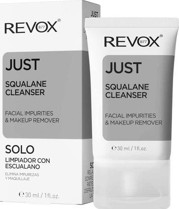 Revox Just Squalane Cleanser Liquid Face Wash Makeup Remover 30ml (Gel, 30 ml)