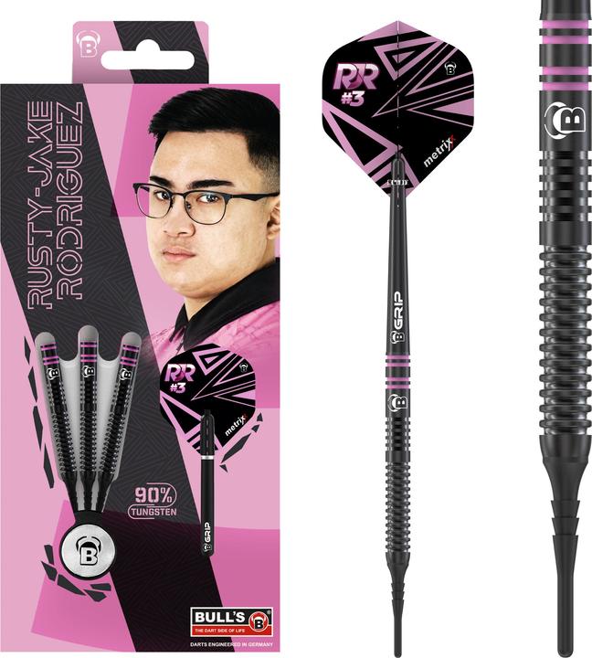 Produktbild Bulls BULL'S Rusty-Jake Rodriguez Soft Dart 1 Satz (200 g)
