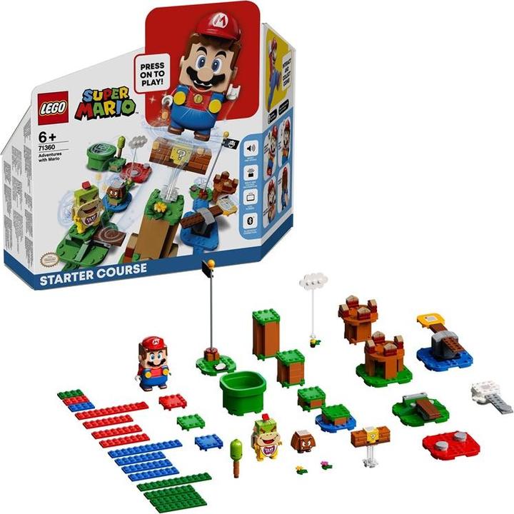 Immagine prodotto LEGO Super Mario starter kit (71360, LEGO Super Mario, Set LEGO rari)