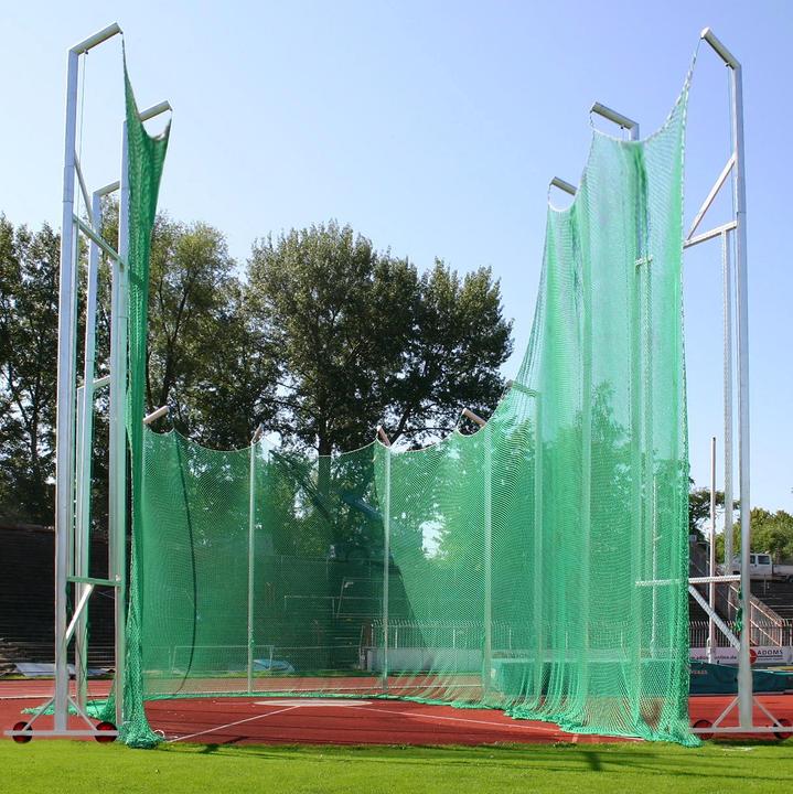 Sport-Thieme Hammerwurf-Schutznetz für Gitterhöhe 7 m auf 10 m (160000 g)