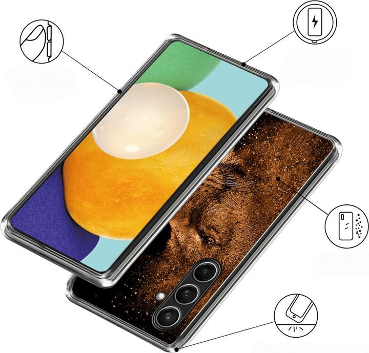 Produktbild Cover-Discount Galaxy S24 FE - Cover Handyhülle mit stilvollem Motiv (Samsung Galaxy S24 FE)