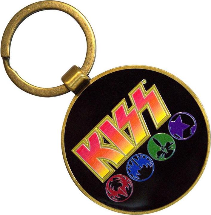 Actual product image KISS Army / Logo & Icons Double Sided Keyring