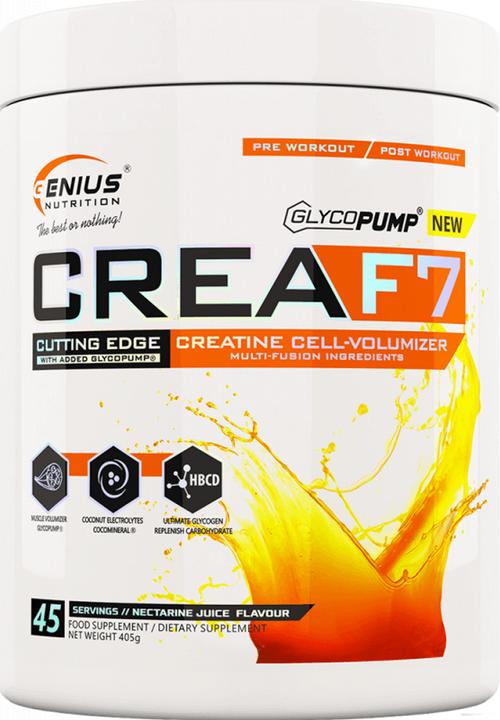 Produktbild Genius Nutrition CreaF7 (Nektarinen-Saft, 405 g)