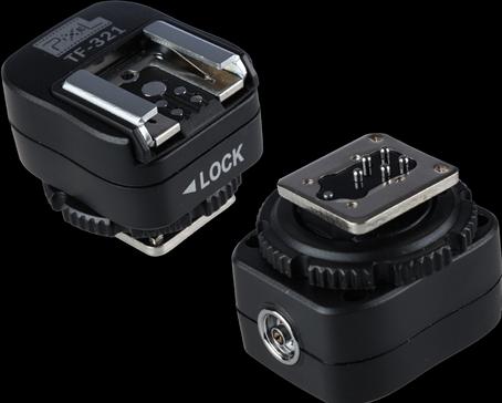 Pixel E-TTL Hotshoe Adapter TF-321 für Canon (Blitzgerät Adapter)