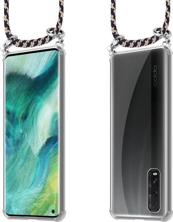 Produktbild Cadorabo TPU Handy Kette SILBER Cover