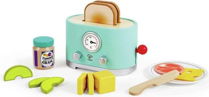 Actual product image Hape Kling pop-up toaster set
