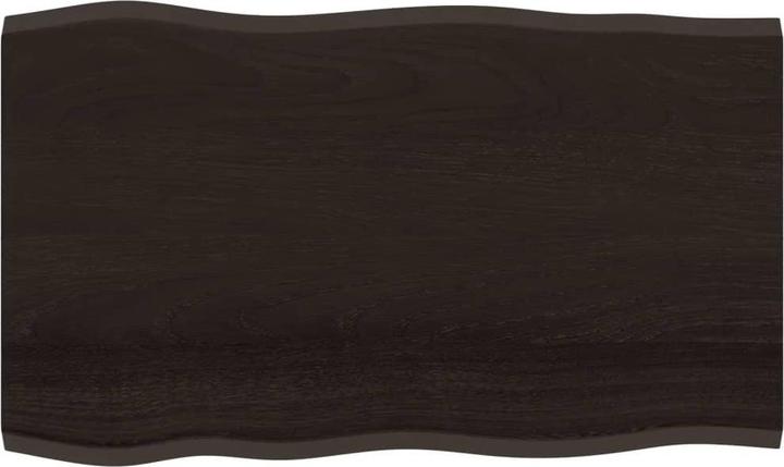 Immagine prodotto VidaXL Tischplatte 100x60x2 cm Massivholz Eiche Behandelt (100 x 60 x 2 cm)