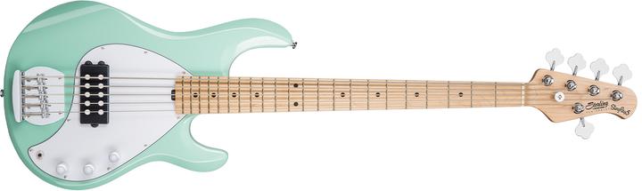 Image du produit Guitare basse, S.U.B., StingRay RAY5, Mint Green (Guitare électrique, Tilleul, érable)